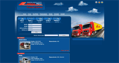 Desktop Screenshot of omegatruck.pl